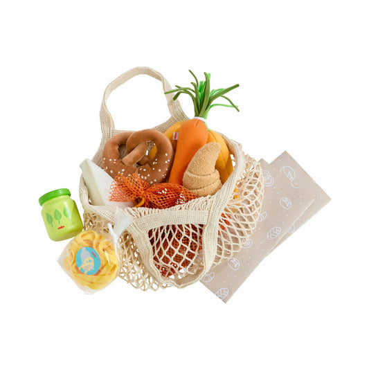 HABA Creative Play - Wocheneinkauf, Zubehör Kinderküche, Ergänzung Kaufladen, ab 3 Jahren, 2012304001