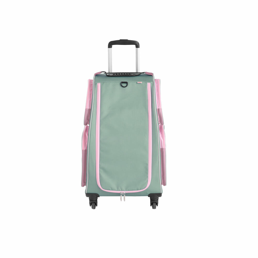 HABA Schranktrolley 4 Rollen, Koffer, Trolley, Reisekoffer, Reisetasche, Salbei, 2012724002