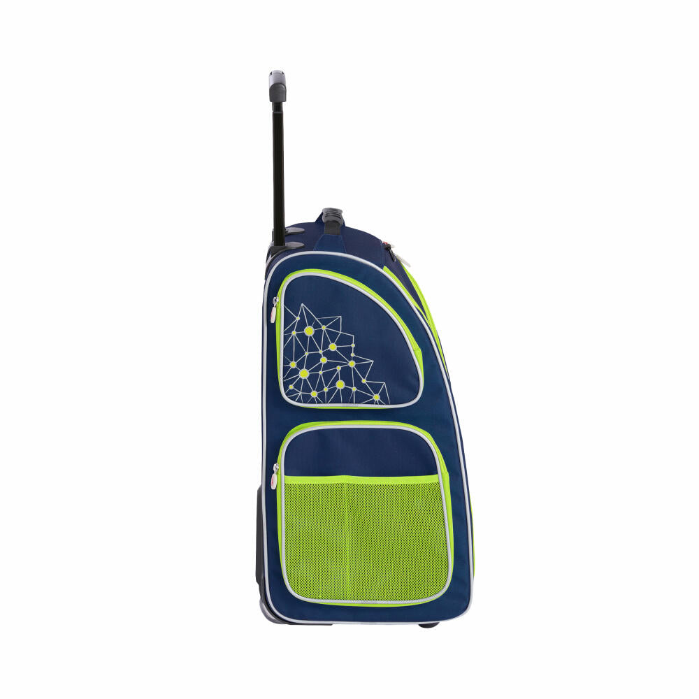 HABA Schranktrolley 2 Rollen, Koffer, Trolley, Reisekoffer, Reisetasche, Dunkelblau, 2012725001