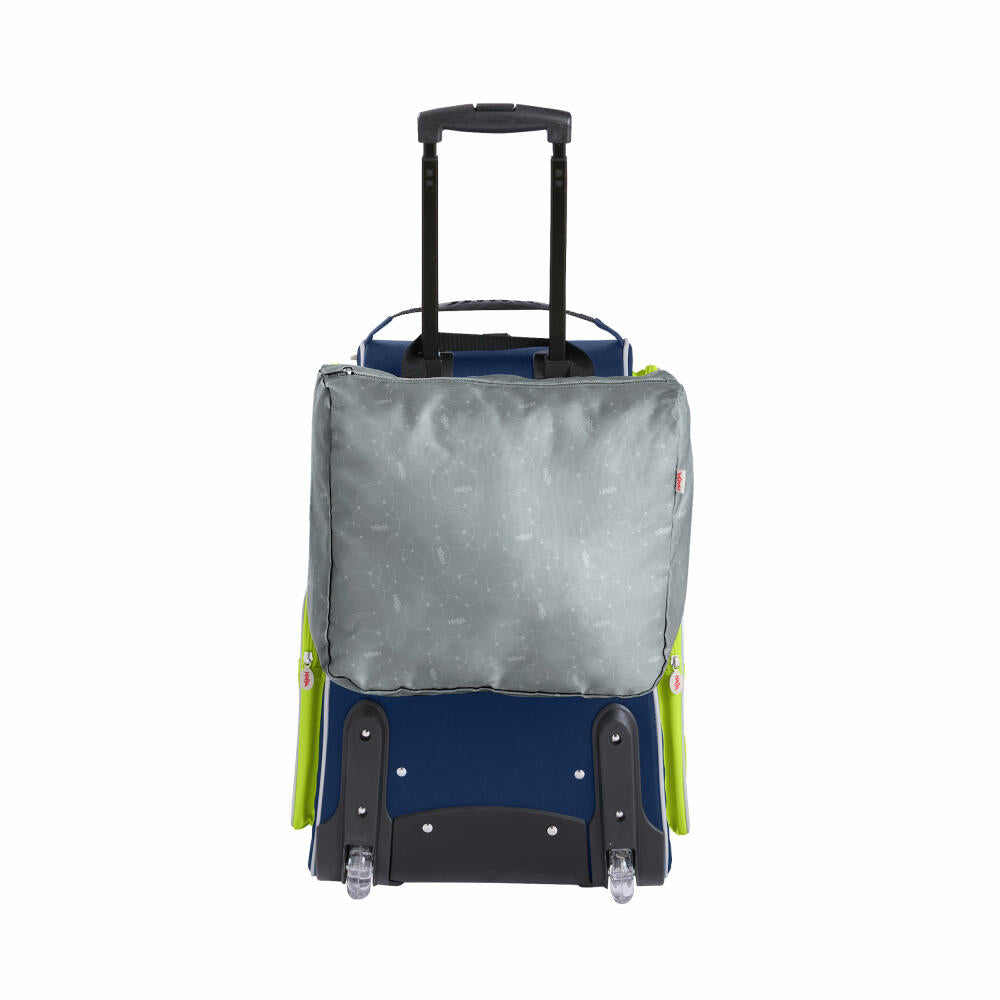 HABA Schranktrolley 2 Rollen, Koffer, Trolley, Reisekoffer, Reisetasche, Dunkelblau, 2012725001