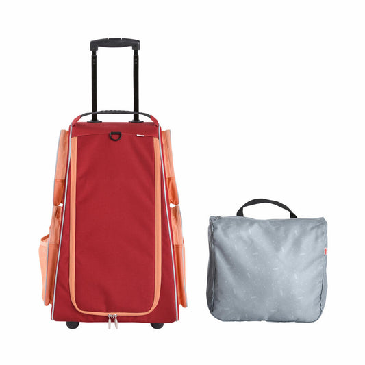 HABA Schranktrolley 2 Rollen, Koffer, Trolley, Reisekoffer, Reisetasche, Apricot, 2012725002