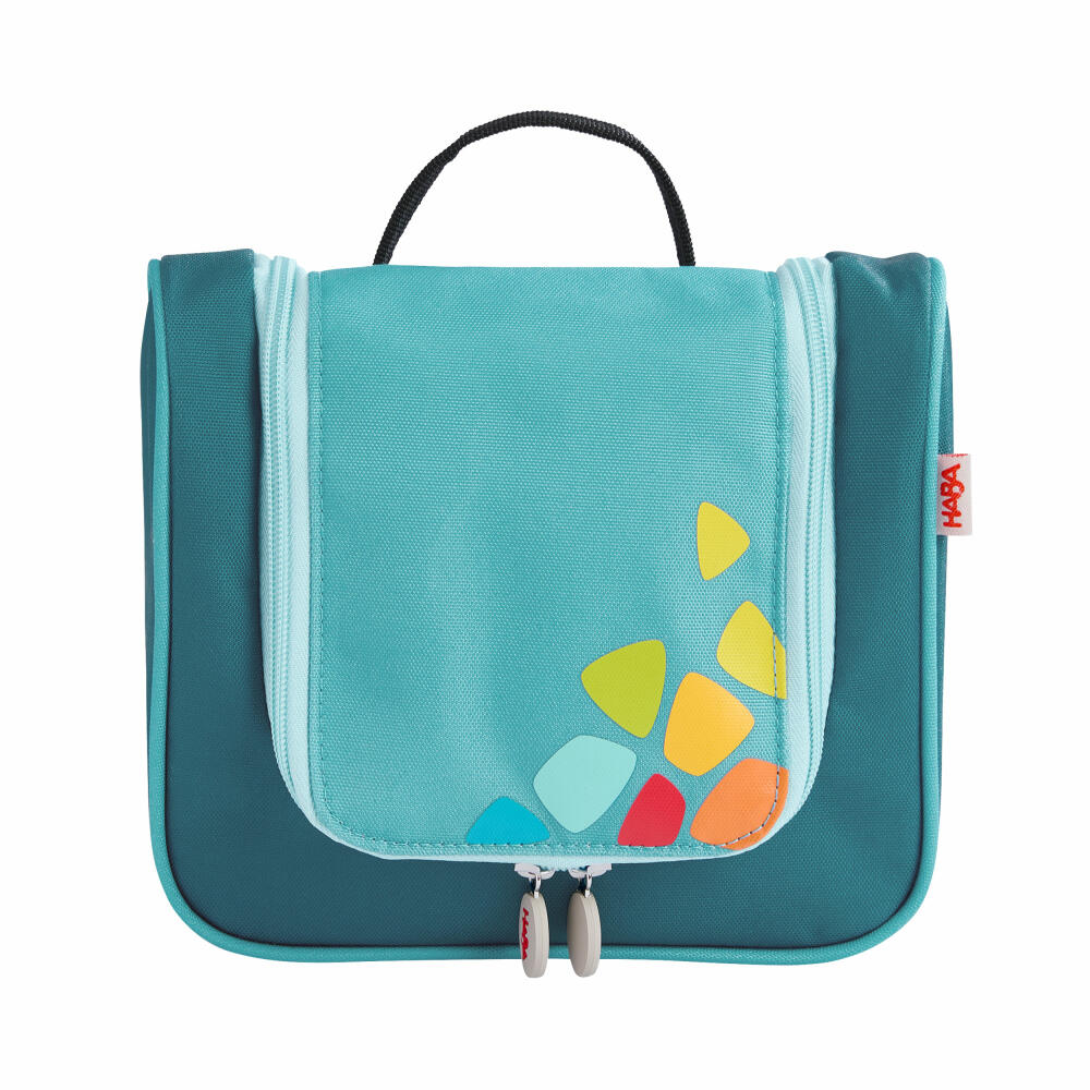 HABA Kulturbeutel, Waschtasche, Kulturtasche, Kinder, Petrol, 2012726001
