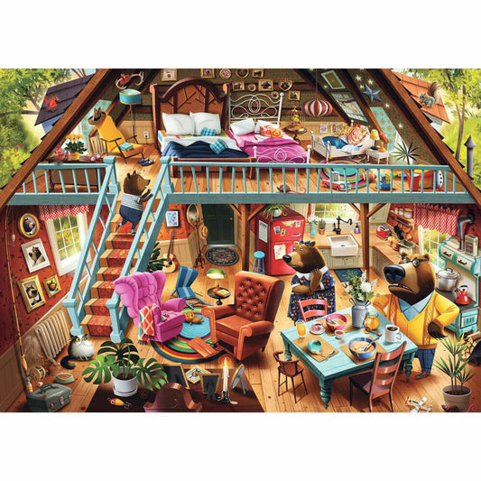 Ravensburger Das Märchen von Goldlöckchen, Puzzle, Erwachsenenpuzzle, 1000 Teile, 12000423
