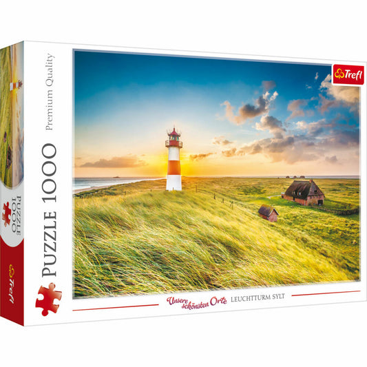 Trefl Puzzle Leuchtturm Sylt, 1000 Teile, 68 x 48 cm, 93547