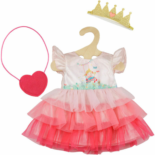 Heless Pu KleidPrinzessin Emily m Herztasch, 2580