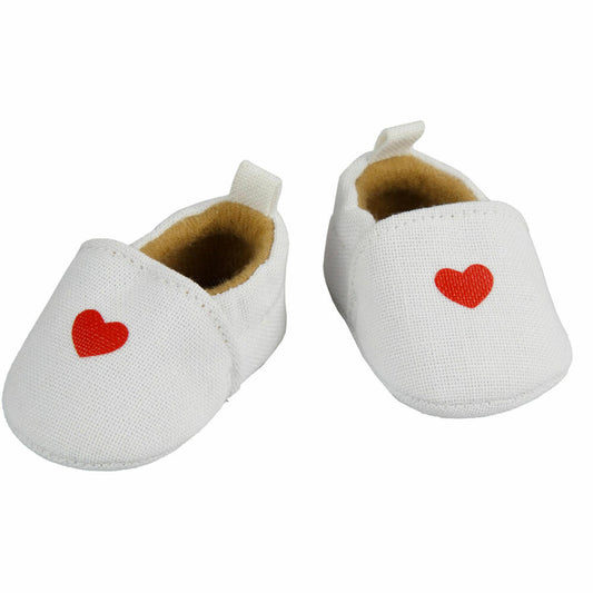 Heless Puppen-Slipper mit Herz, Gr. 38-45 cm, 530