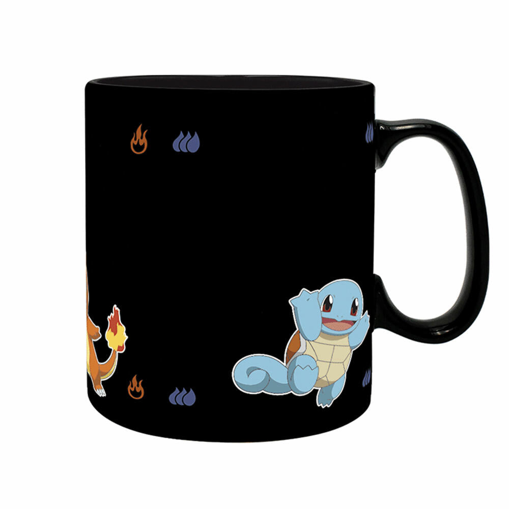 ABYstyle Heat Change Becher Pokemon - Evolve, Tasse, Keramik, 460 ml, ABYMUGA341