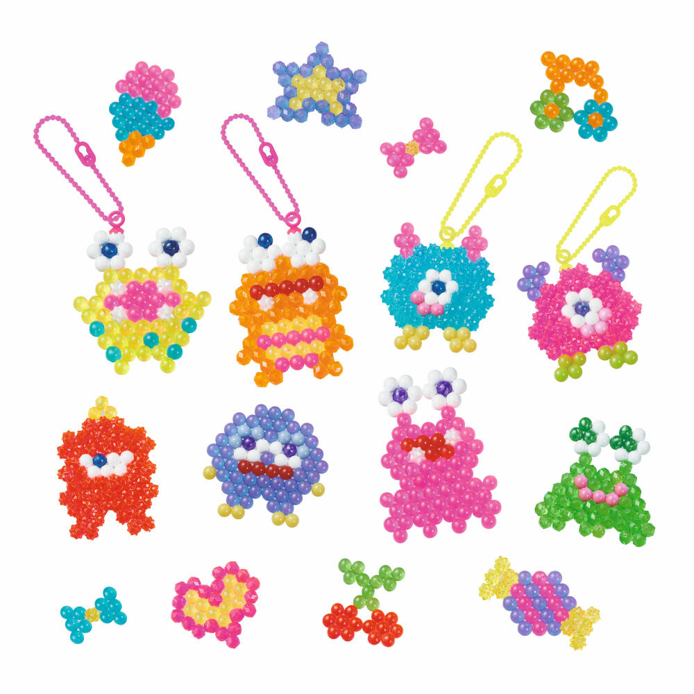 Aquabeads Verrückte Monster Bastelset, Bastelperlen, Bastelset, Basteln, Perlen, Kinder, 35144