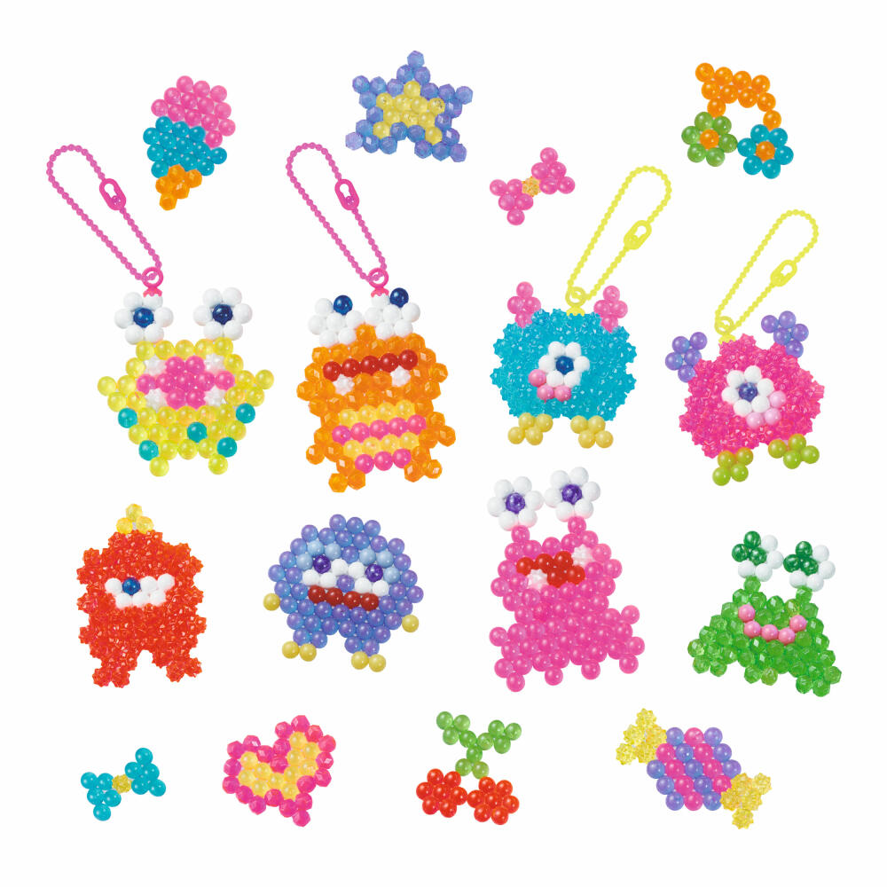Aquabeads Verrückte Monster Bastelset, Bastelperlen, Bastelset, Basteln, Perlen, Kinder, 35144