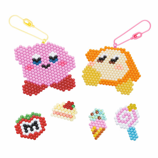 Aquabeads Kirby Schlüsselanhänger Bastelset, Bastelperlen, Perlen, Bastel Set, 36164