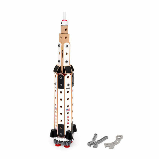 BRIO Builder Apollo Saturn V, Rakete, Bauset, Konstruktionsspielzeug, 63460700
