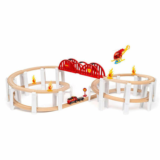 BRIO World Großes Spiralenset, Schienen, Erweiterung, Bahn, ab 3 Jahren, 63611400