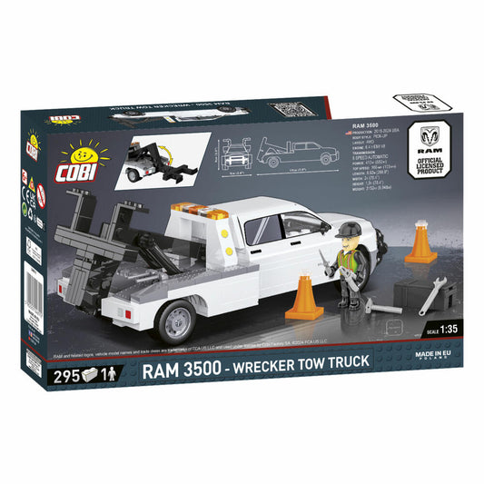 Cobi Klemmbaustein-Set RAM 3500 Wrecker Abschleppwagen, 295 Teile, 24611