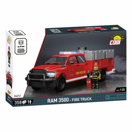 Cobi Klemmbaustein-Set RAM 3500 Fire Truck, 358 Teile, 24612