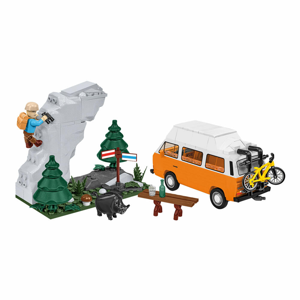 Cobi Klemmbaustein-Set VW T3 Camper Van, 232 Teile, 24638