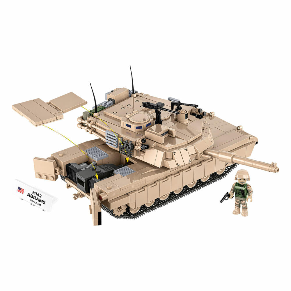 Cobi Klemmbaustein-Set M1A2 Abrams US, 1025 Teile, 2632
