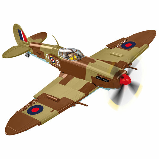 Cobi Klemmbaustein-Set Supermarine Spitfire Mk. IXe, Flugzeug, WW2, 364 Teile, COBI-5764
