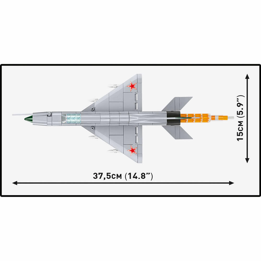 Cobi Klemmbaustein-Set Mig-21 MF, 381 Teile, 5918