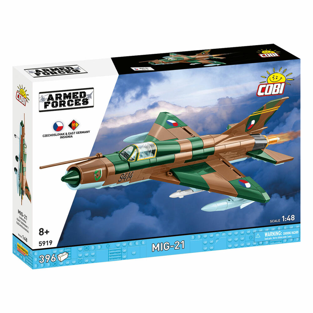 Cobi Klemmbaustein-Set Mig-21, 396 Teile, 5919