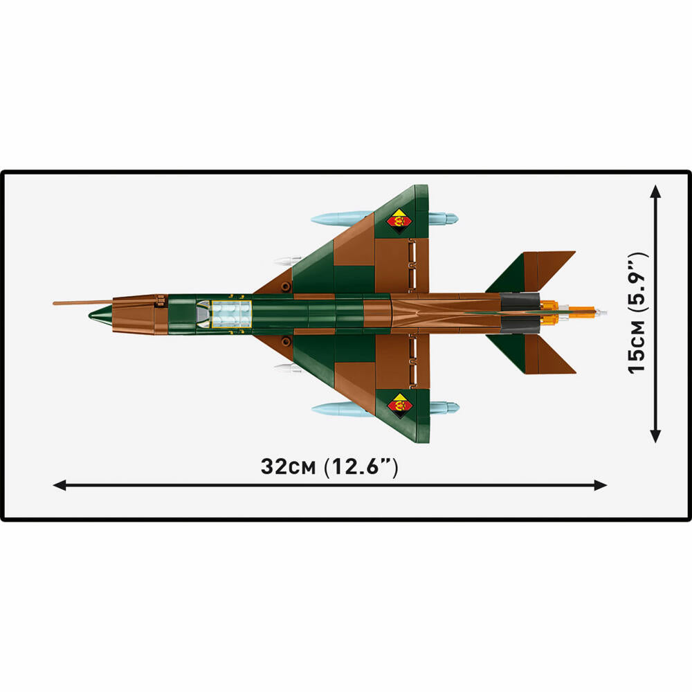 Cobi Klemmbaustein-Set Mig-21, 396 Teile, 5919