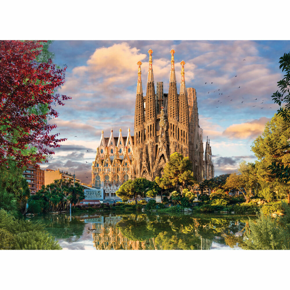 Eurographics Puzzle Sagrada Familia - Barcelona, 1000 Teile, 68 x 48 cm, 6000-6166