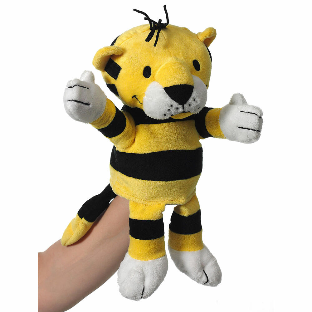 Heunec Janosch Handspielpuppe Kleiner Tiger, Handpuppe, Puppentheather, Puppe, 22 cm, 795266