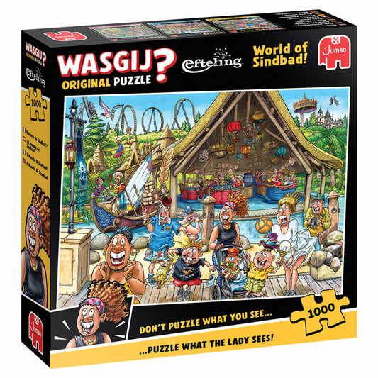 Jumbo Wasgij Efteling - Die Welt von Sindbad, Puzzle, Erwachsenenpuzzle, 1000 Teile, 1110100508