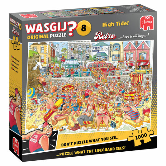 Jumbo Wasgij Retro Original 8 - Flut, Puzzle, Erwachsenenpuzzle, 1000 Teile, 1110100579