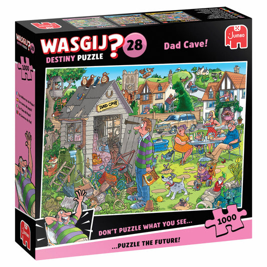 Jumbo Wasgij Destiny 28 - Daddys Hütte, Puzzle, Erwachsenenpuzzle, 1000 Teile, 1110100597