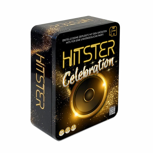 Jumbo Hitster Celebration Germany, Musik Partyspiel, Ratespiel, ab 16 Jahren, 1110100688