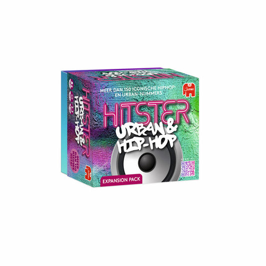 Jumbo Hitster - Urban & Hip-Hop, Erweiterung, Musik Partyspiel, Ratespiel, ab 16 Jahren, 1110100787