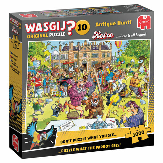 Jumbo Wasgij Retro Original 10 - Antiquitätenjagd!, Puzzle, Erwachsenenpuzzle, 1000 Teile, 1110100800