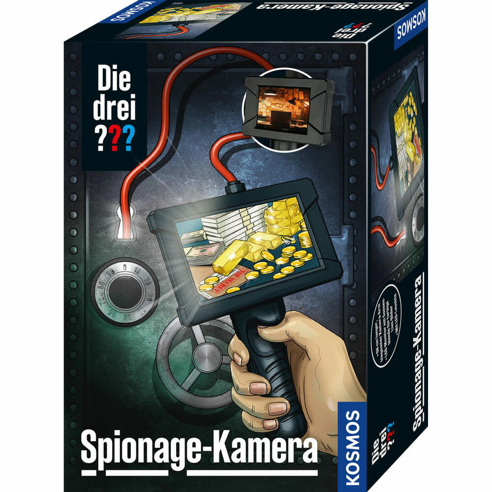 KOSMOS Die drei ??? Spionage-Kamera, Detektiv Ausrüstung, Spielzeug, Kinder, ab 8 Jahren, 632670