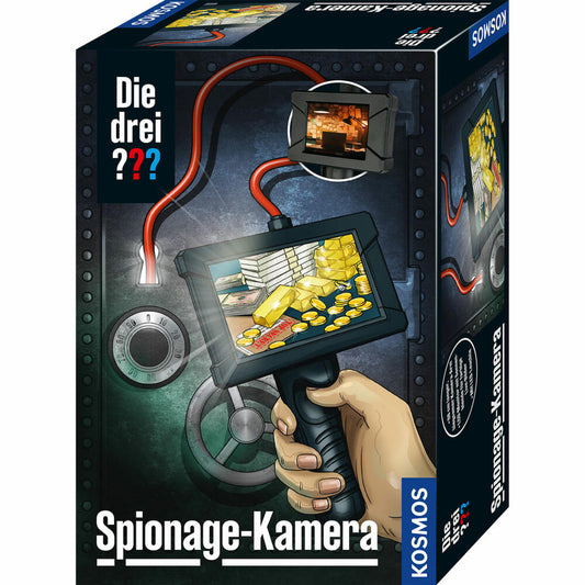 KOSMOS Die drei ??? Spionage-Kamera, Detektiv Ausrüstung, Spielzeug, Kinder, ab 8 Jahren, 632670
