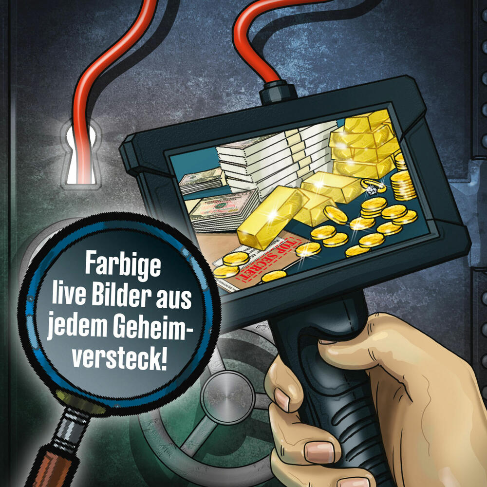 KOSMOS Die drei ??? Spionage-Kamera, Detektiv Ausrüstung, Spielzeug, Kinder, ab 8 Jahren, 632670