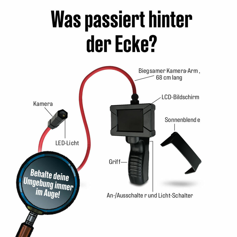 KOSMOS Die drei ??? Spionage-Kamera, Detektiv Ausrüstung, Spielzeug, Kinder, ab 8 Jahren, 632670
