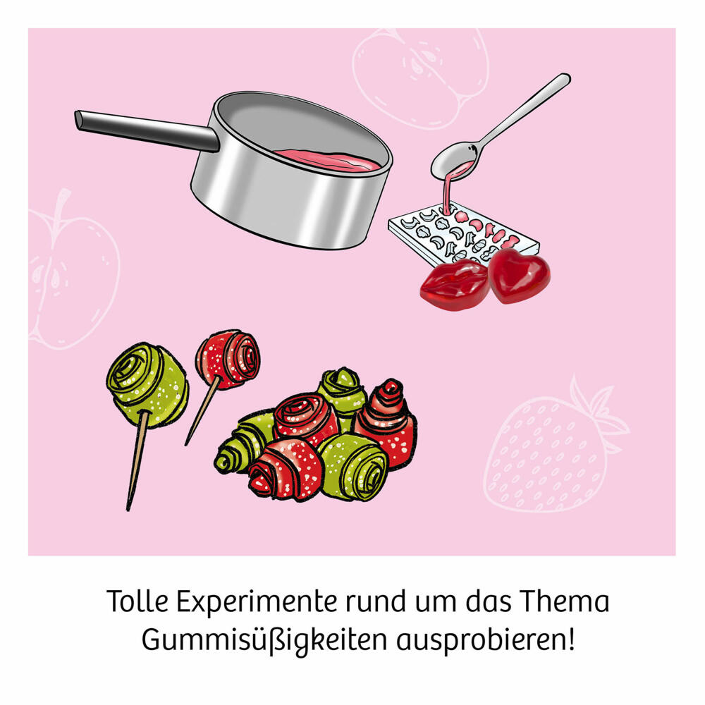 KOSMOS Fun Science Fruchtgummi Labor Love & Hearts, DIY, Experimentierset, Vegan, 654344