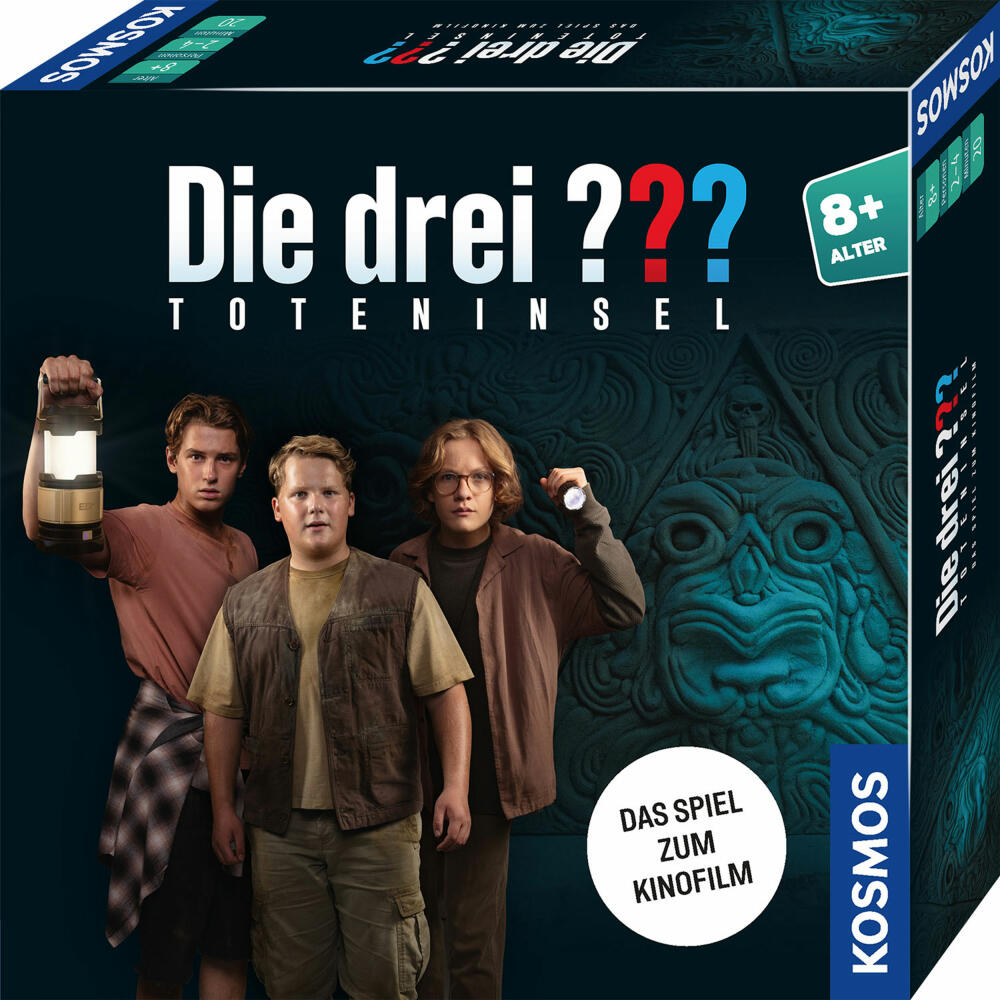 KOSMOS Die drei ??? und die Toteninsel Spiel zum Film, Gesellschaftsspiel, Merkspiel, ab 8 Jahren, 685355
