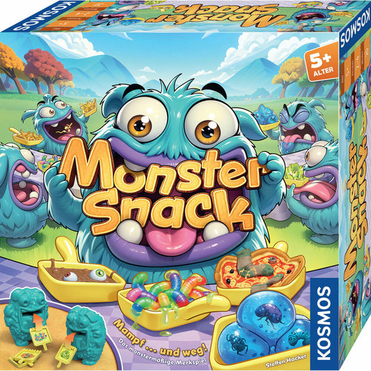 KOSMOS Monstersnack, Merkspiel, Zuordnungsspiel, Kinderspiel, ab 5 Jahren, 685560