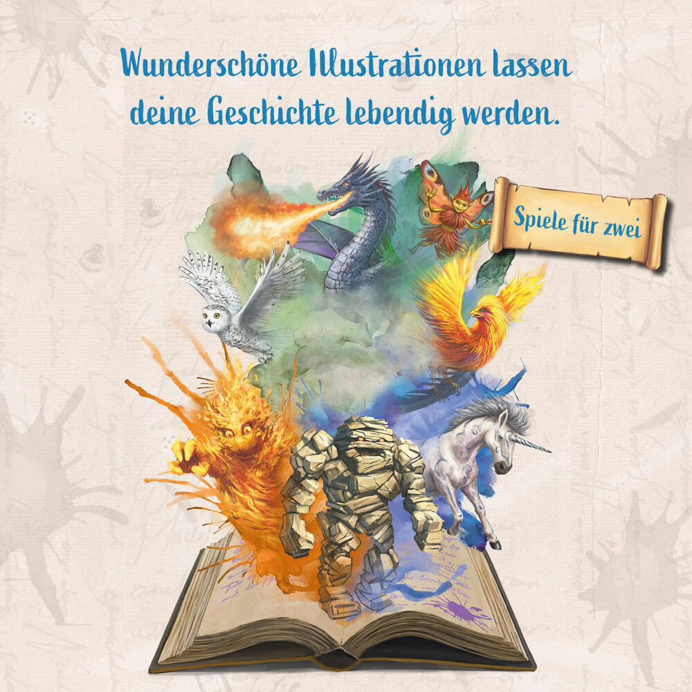 KOSMOS Fantasy Ink, Taktikspiel, Kartenspiel, Gesellschaftsspiel, für 2 Spieler, ab 10 Jahren, 685799