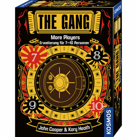 KOSMOS The Gang - More Players Erweiterung, Ergänzung, Pokerspiel, für 7 bis 10 Personen, ab 10 Jahren, 686147