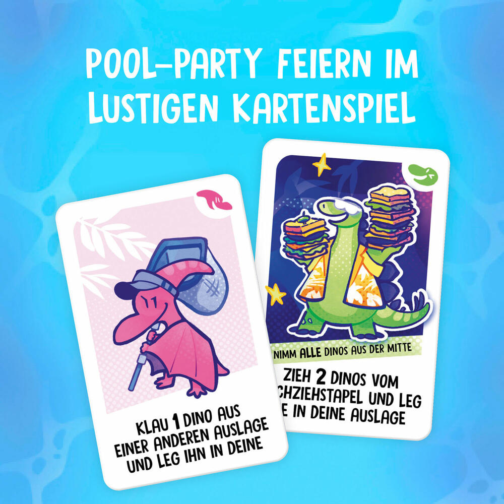 KOSMOS Dino Party, Kartenspiel, Familienspiel, Partyspiel, Gesellschaftsspiel, ab 7 Jahren, 741952