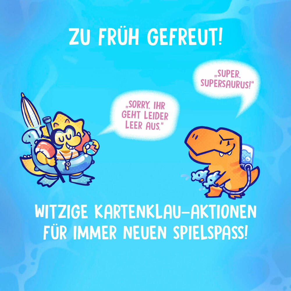 KOSMOS Dino Party, Kartenspiel, Familienspiel, Partyspiel, Gesellschaftsspiel, ab 7 Jahren, 741952