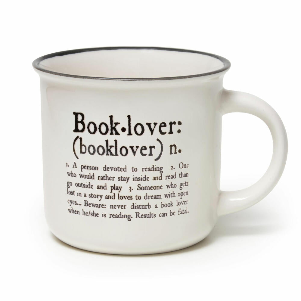 Legami Cup-Puccino Mug Book Lovers, Kaffeetasse, Tasse, Becher, New Bone China, 350 ml, CUP0045