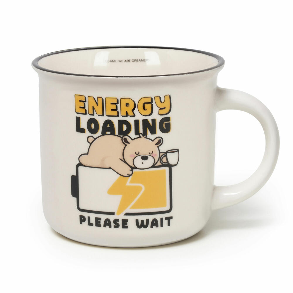 Legami Cup-Puccino Mug Teddy Bear, Kaffeetasse, Tasse, Becher, New Bone China, 350 ml, CUP0068