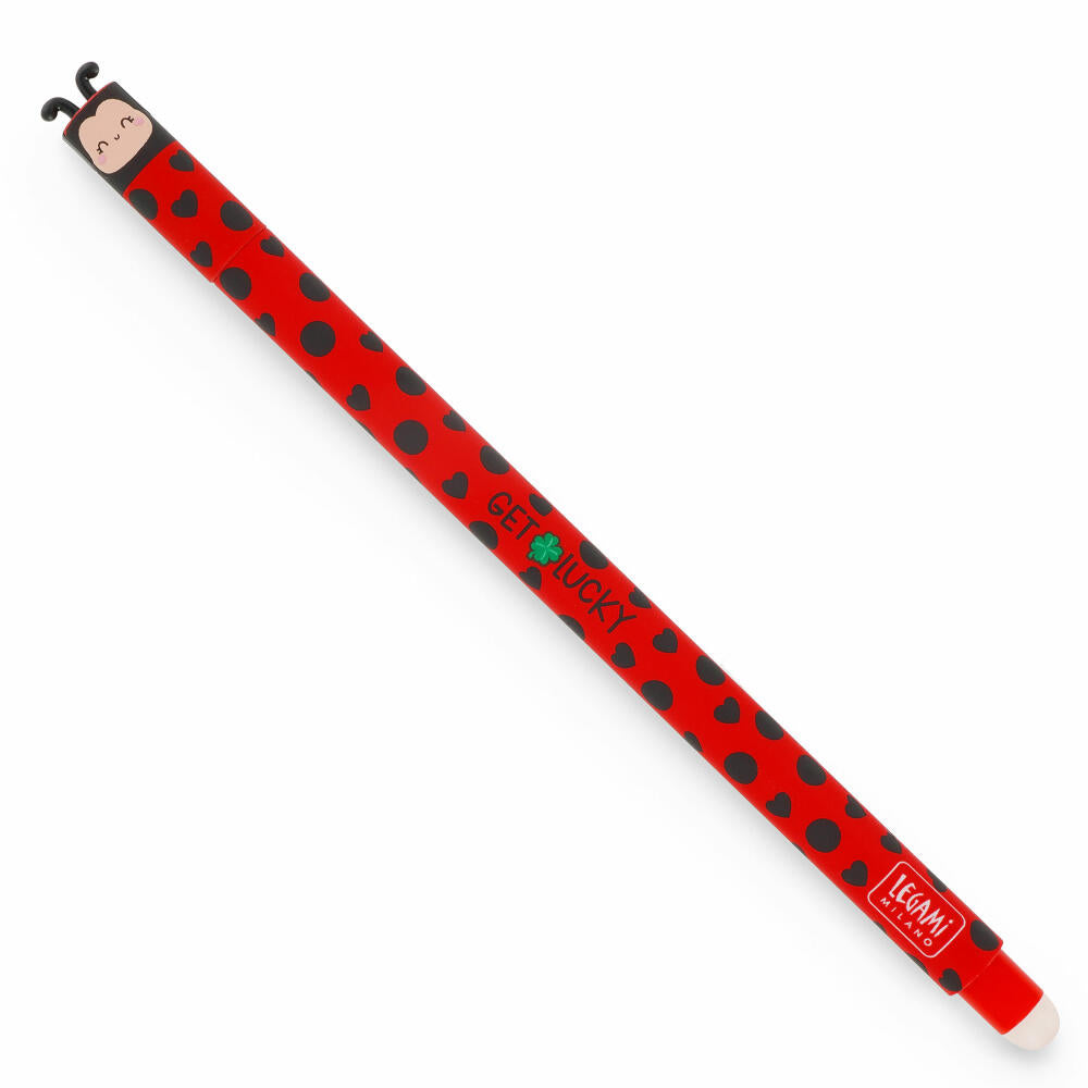 Legami Erasable Gel Pen Ladybug, löschbarer Gelstift, Gelschreiber, Stift, Marienkäfer, EP0074