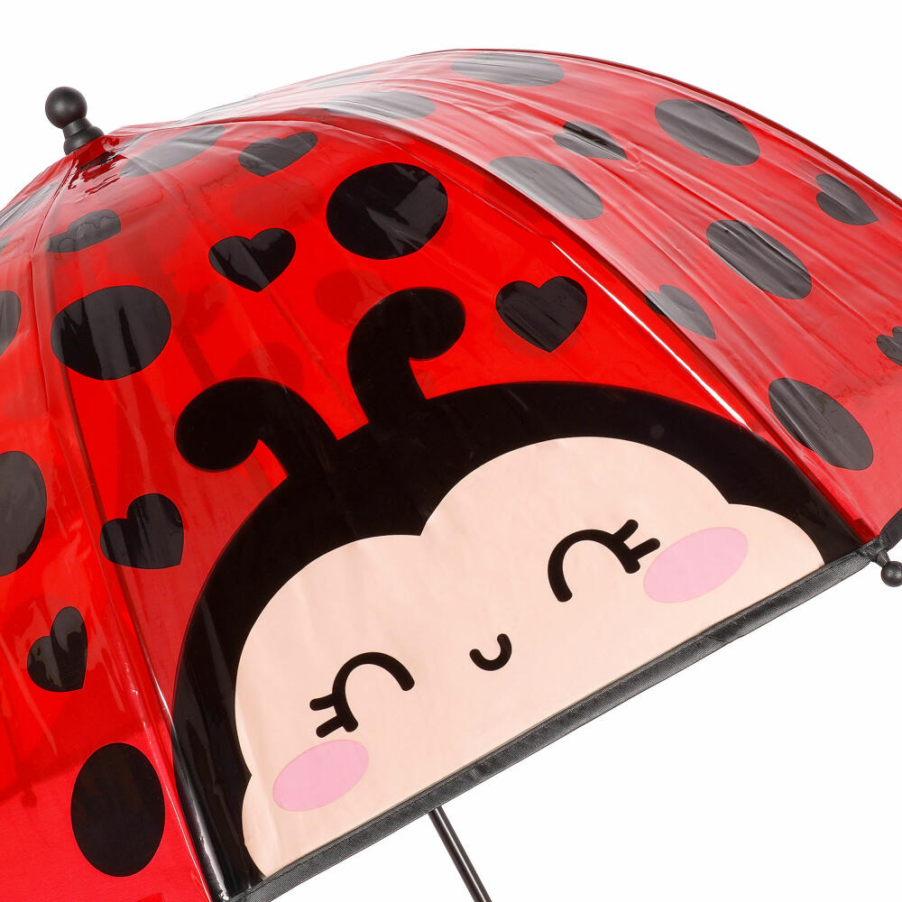 Legami Dancin In The Rain Kids Umbrella Ladybug, Regenschirm, Schirm, Kinder, Marienkäfer, KUM0007