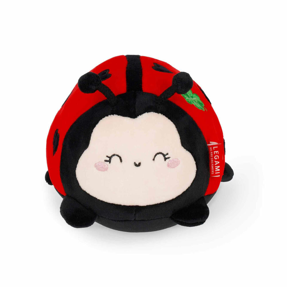 Legami Plush Super Soft Ladybug Mini, Plüschtier, Kuscheltier, Marienkäfer, MSC0018