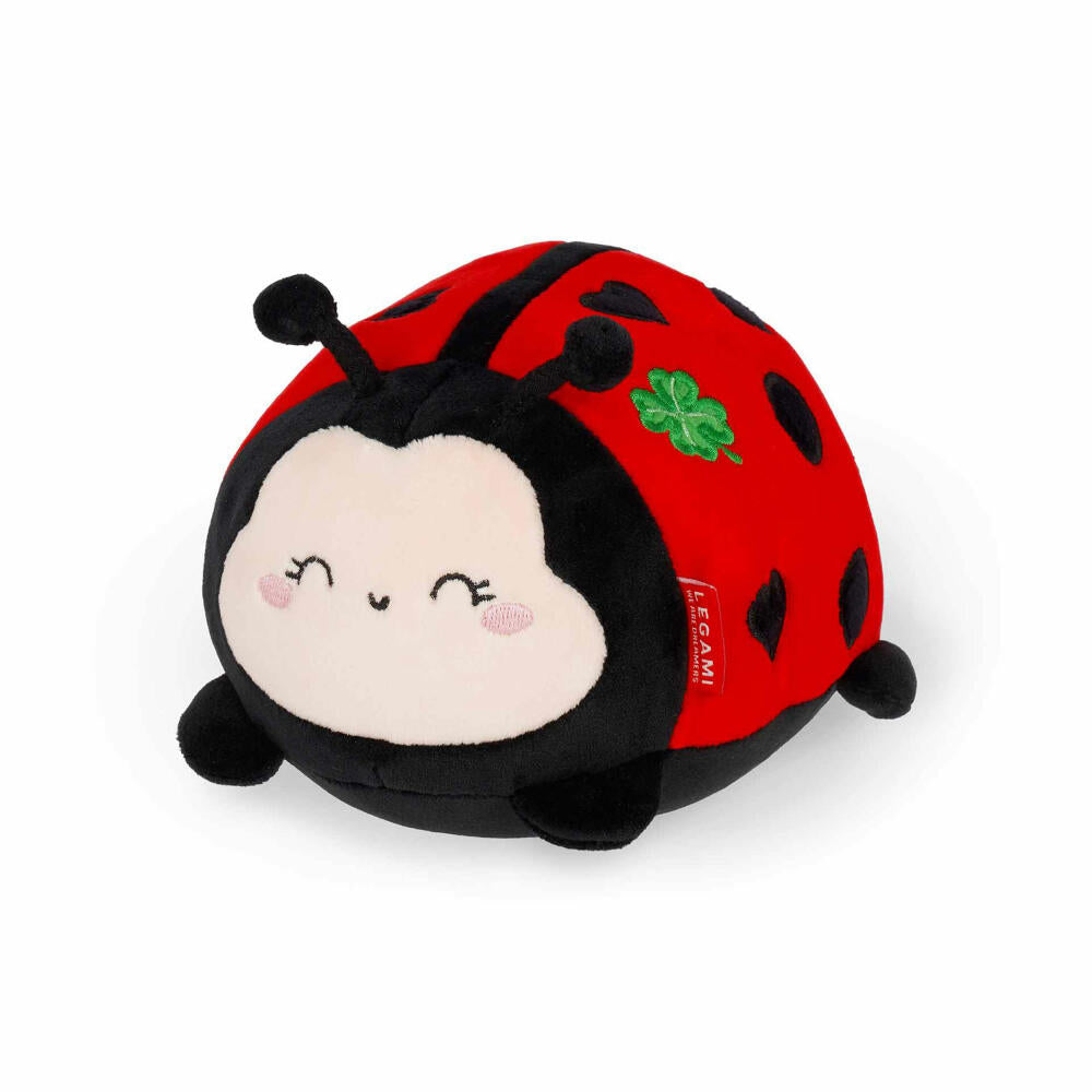 Legami Plush Super Soft Ladybug Mini, Plüschtier, Kuscheltier, Marienkäfer, MSC0018