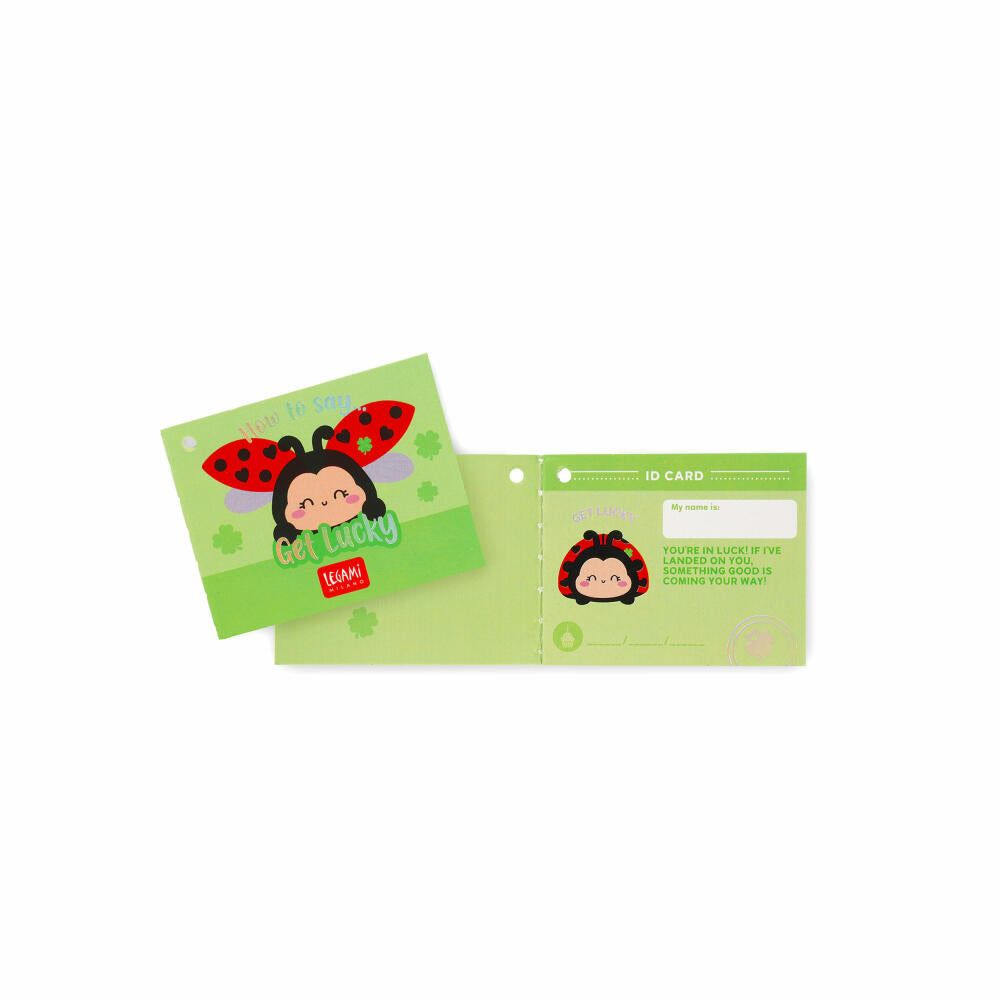 Legami Plush Super Soft Ladybug Mini, Plüschtier, Kuscheltier, Marienkäfer, MSC0018